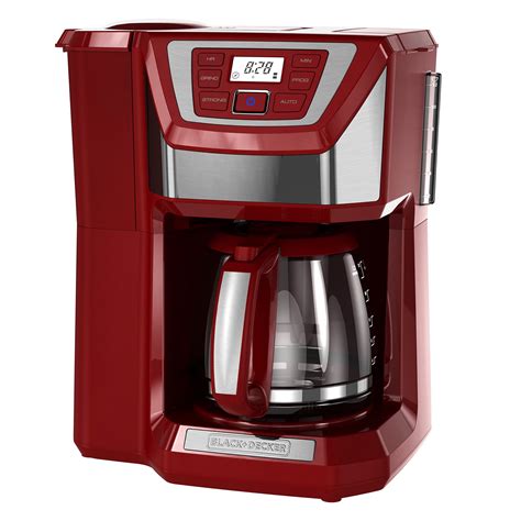 Blackdecker Mill And Brew 12 Cup Programmable Coffeemaker With Built In