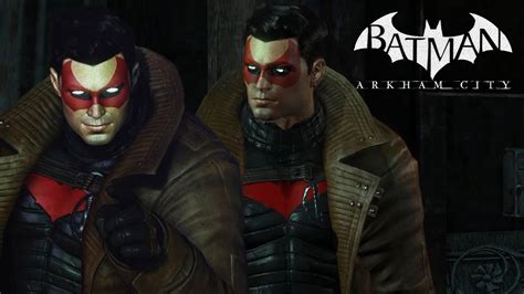 Tbh Redhood Mod Batman Arkham City Skin Mod Youtube