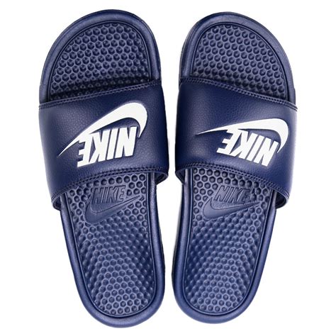 Sandália Nike Benassi Jdi Masculina Marinho E Branco Netshoes