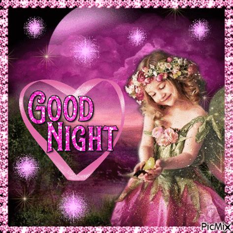 Good Night Fairy Free Animated  Picmix