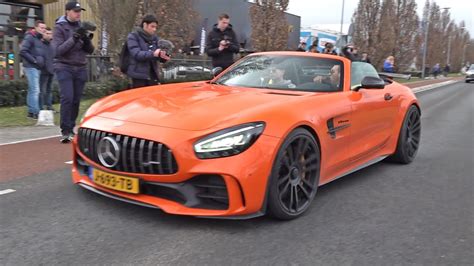 Mercedes Amg Gt R Roadster Accelerations Fly By S And Exhaust Sounds Youtube