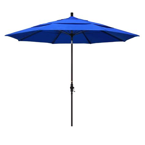 California Umbrella 11 Patio Umbrella In Pacific Blue
