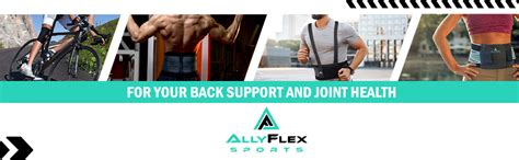 Allyflex Sports® Lightweight Back Brace For Men And Women