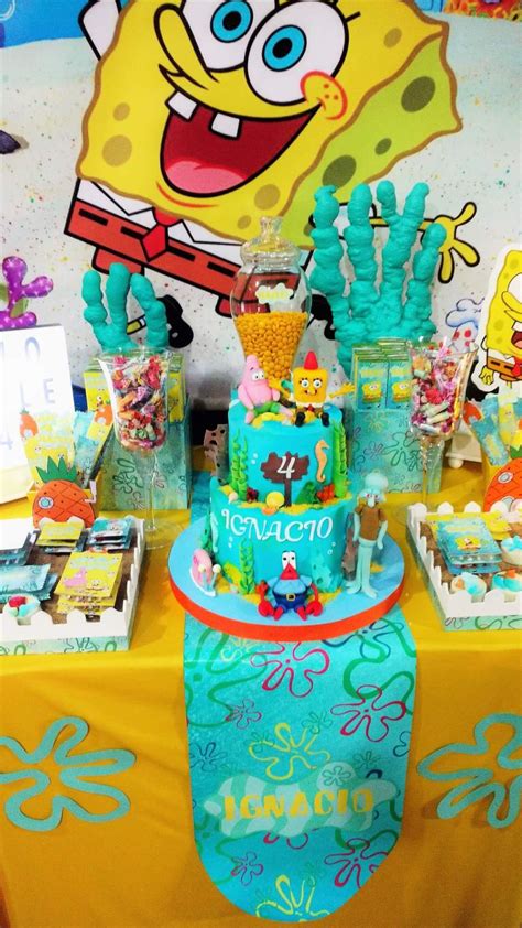 Spongebob Birthday Party Ideas Photo 1 Of 6 Catch My Party