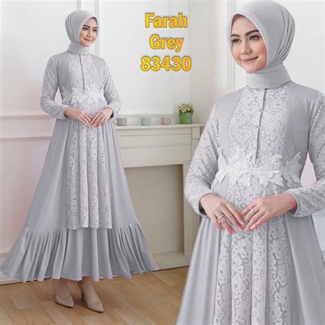 Apr 29, 2020 · model baju dress brokat panjang untuk pesta terbaru. Gamis Farah Pesta Remaja - Gamisalya.com