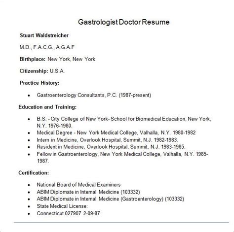 We did not find results for: Doctor Resume Templates - 15+ Free Samples, Examples ...