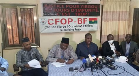 Présidentielle 2020 Au Burkina Faso Lopposition Politique Craint Des