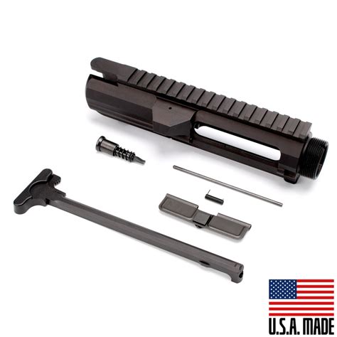Ar10 Stripped Low Profile Flat Top Upper Receiver Kit Made In Usa