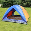 野外帳篷2-3-4人帳篷戶外雙人露營野營兒童單人全自動家庭套裝