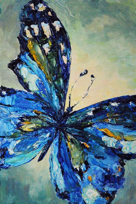 Artprojects Butterfly Art Painting Oil Painting Texture Oil