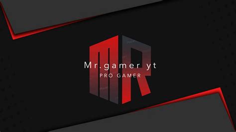 Mrgamer Yt New Intro Logo Outro Youtube