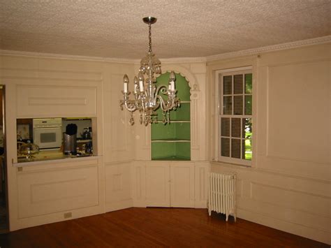 Dining room | corner cabinets. solin.net | ell renovation