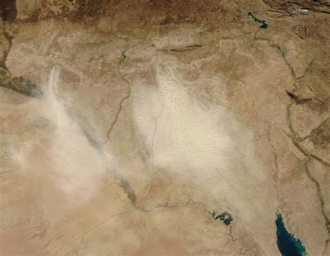 Dust Storms In The Middle East
