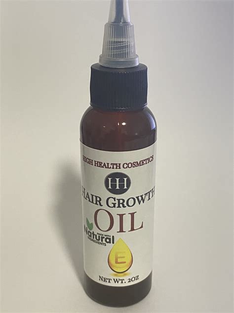 Healthy Hair Growth Oil 2oz High Health Cosmetics