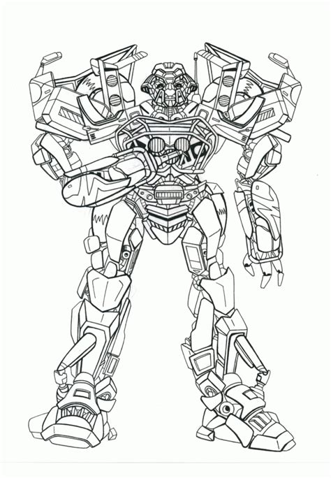 Ironhide Line Art By Legend Of Blackout Coloring Home