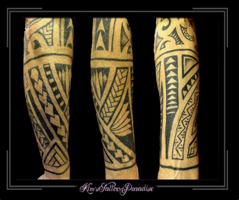 Maori Sleeve Kims Tattoo Paradise