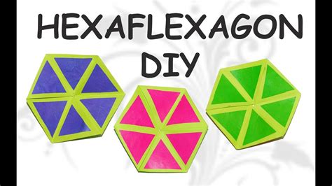 Diy Paper Crafts Ideas Origami Hexaflexagon Tutorial How To Make