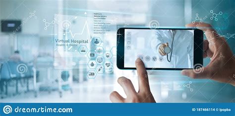 Doctor Online Virtual Hospital At Home Online Medical Communication