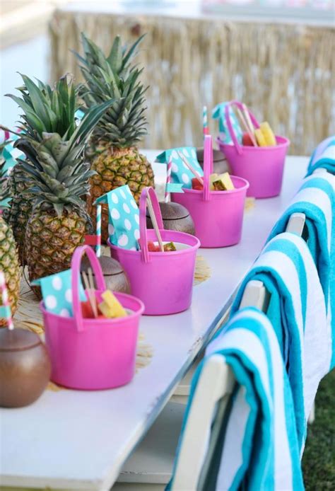 31 Diy Pool Party Ideas To Cool Off Your Summer Pool Birthday Party