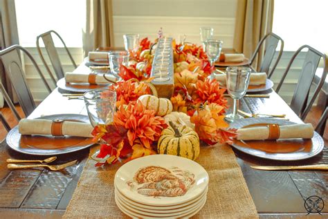 Tips For Setting A Thanksgiving Table Jenron Designs