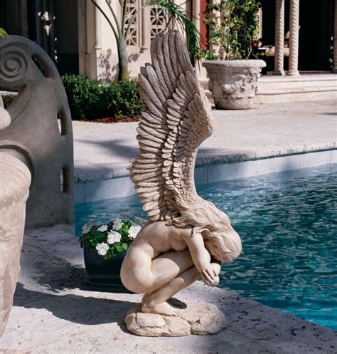 World Of Interiors Stunningly Beautiful Statues Of Fairies And Angels For Your Home Garden