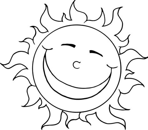 Sun Coloring Pages For Toddlers Coloring Pages