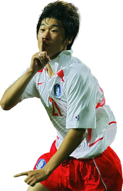 Park Ji-Sung Korea football render - FootyRenders