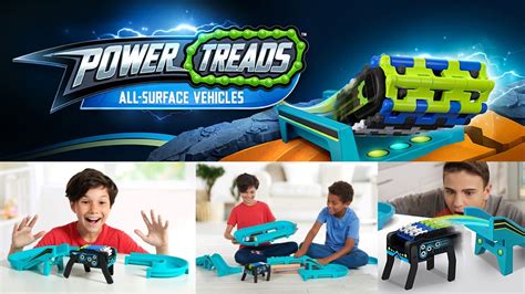 Wowwee Power Treads All Surface Toy Vehicles Full Throttle Pack