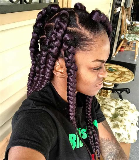 25 Big Box Braids That Will Make You Stand Out Of The Crowd