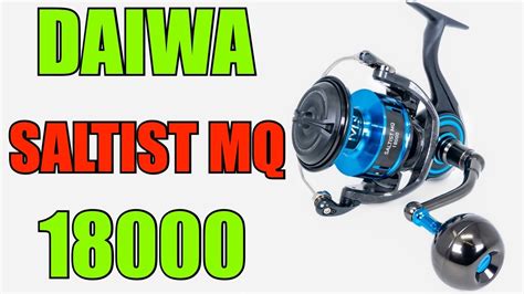 Daiwa Saltist MQ 18000 Spinning Reel Review POBSE