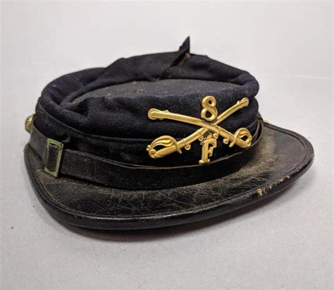 Sold At Auction Civil War Kepi Cap 8th Cavalry