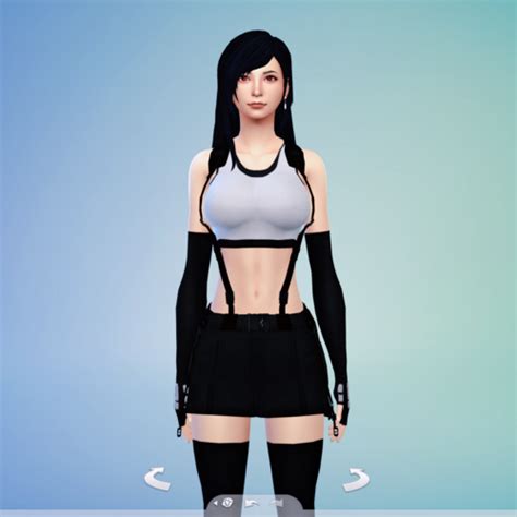 Tifa Lockhart Ff7 The Sims 4 Sims Loverslab