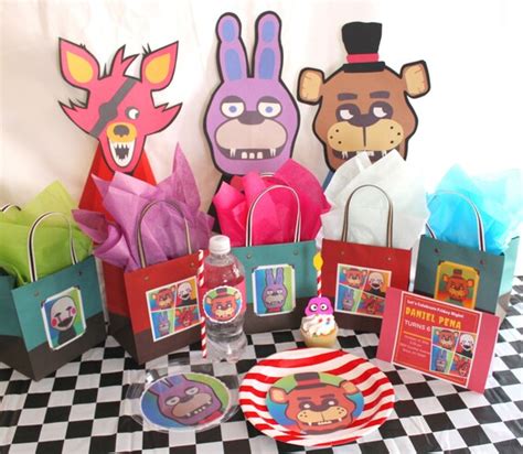 Five Nights At Freddy S Party Table Decorations
