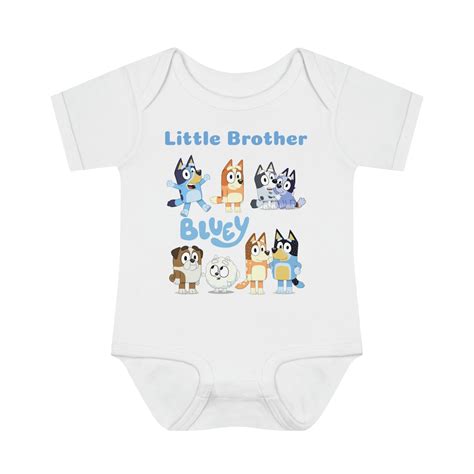 Bluey Onesie Short Sleeve Bluey Infant Baby Rib Bodysuit Etsy