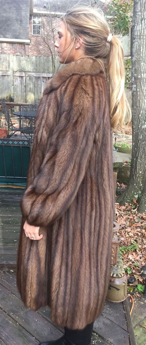 Full Length Russian Sable Coat Size Ebay Sable Coat Mink Coat Mink Fur Fur Coats
