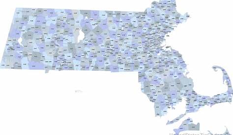 Printable Zip Code Maps – Printable Map of The United States