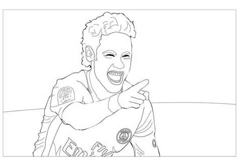 Neymar drawing and coloring with words easy | easy art.#neymar#football #game FIFA World Cup Coloring Pages