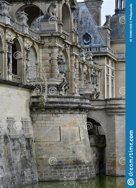 Chantilly France August 14 2016 Castle Of Chantilly Editorial