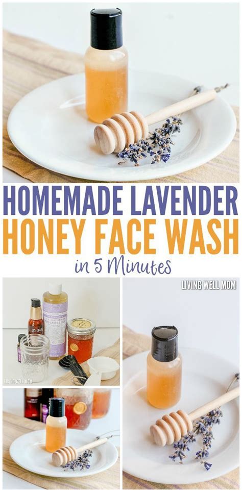 Homemade Lavender Honey Face Wash In Just 5 Minutes Honey Face