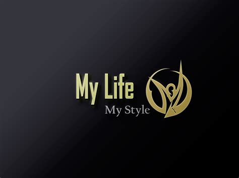 My Life My Style Logo By Shajeda Begum On Dribbble