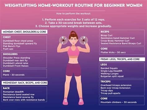A Guide To Beginners Weightlifting Routines For Women Burnlab Co