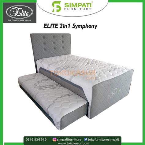 Springbed Elite 2in1 Symphony Latex 120x200 Magnolia | Lazada Indonesia