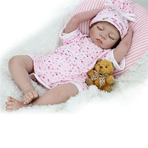 Charex Reborn Baby Doll Lifelike Sleeping Newborn Dolls 22 Inch Soft