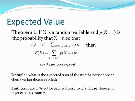 PPT - Expected Value PowerPoint Presentation, free download - ID:2268076