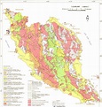 The geological map of West Malaysia with sampling sites [3] | Download ...