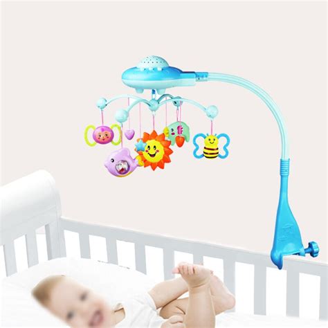 Baby Toys Bed Bell 0 12 Months Animal Musical Crib Mobile Hanging