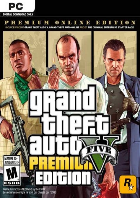 Grand Theft Auto V 5 Gta 5 Premium Online Edition Pc Cdkeys