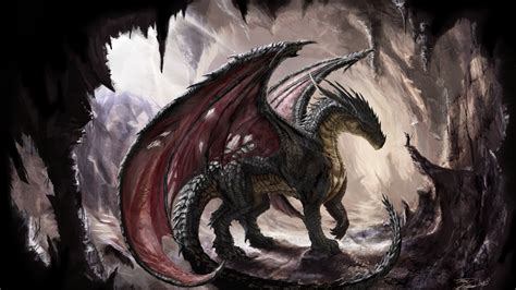 Cave Dragon Dragons Wallpaper 39057400 Fanpop