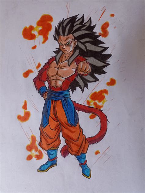 Goku Ssj4 Ascended Db New Age By Zeriffth On Deviantart