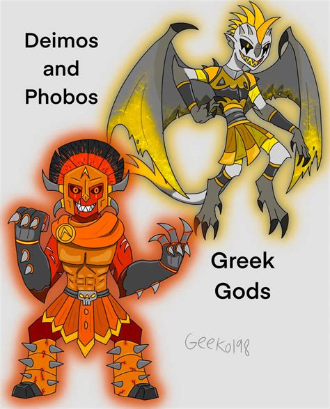 Hazbin Gods Deimos And Phobos By Geeko1968 On Deviantart